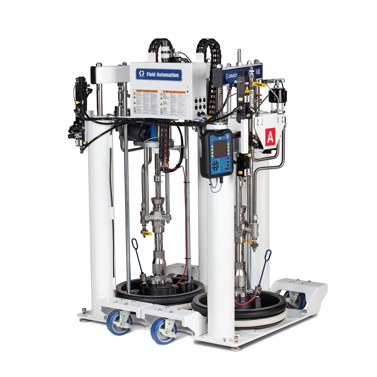 Система дозирования жидкого каучука GRACO Fluid Automation F4-55 (24X169, 24X167) Системы блокировки канализации