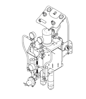 Система многокомпонентного смешивания GRACO M2K 5:1 Системы блокировки канализации